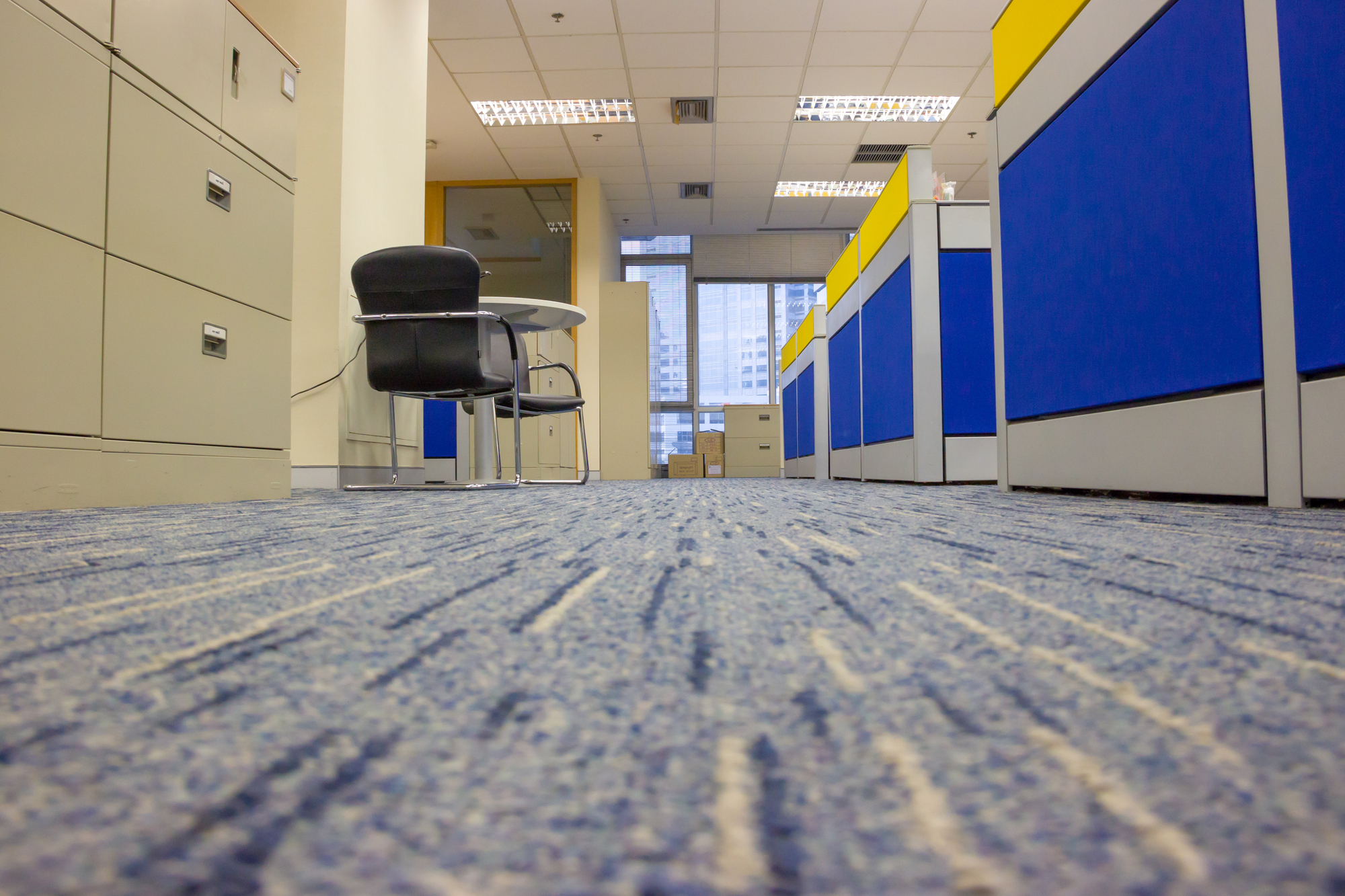 Carpet Floor In An Office