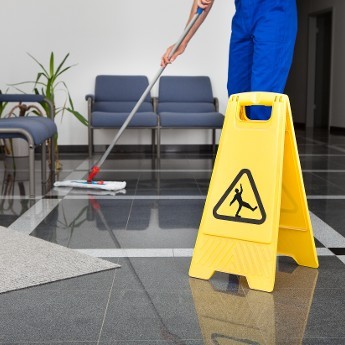 Commercial Cleaners In Action